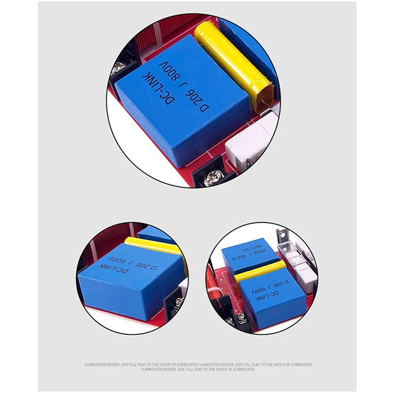 

400W Bass Audio Crossover Subwoofer Crossover Bass Crossover Hifi High Fidelity Crossover Filter