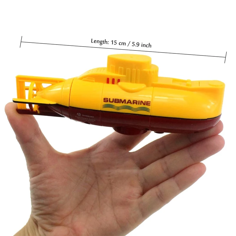 COOLBANK Mini RC Boat 6 Channel Remote Control Boat Ship Electric RC Submarine Toys Simulation RC Model Model Gift For Kids Boy 5