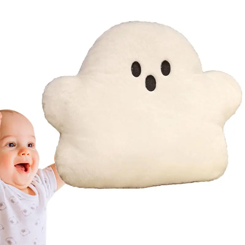 Ghost Stuffed Animal Decorative Cushion Doll Pillow Sensory Fidget Stuffed Animals Cute Plushies For Kids Bed Holiday Party Sofa