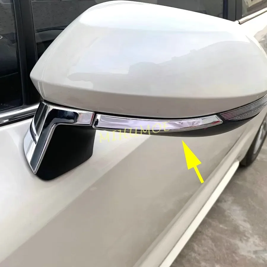 크롬 사이드 백미러 트림 커버 스트립 2019-2024 Toyota Corolla Sport Hatchback Sedan Touring Su..