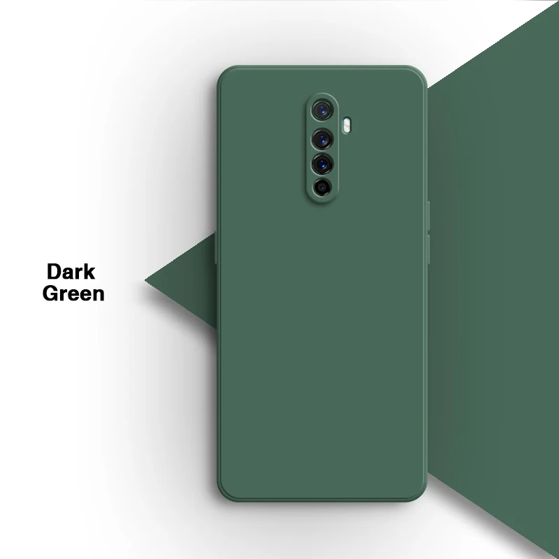 Vibrant Candy Color Liquid Silicone Soft Phone Case - Original Back Cover