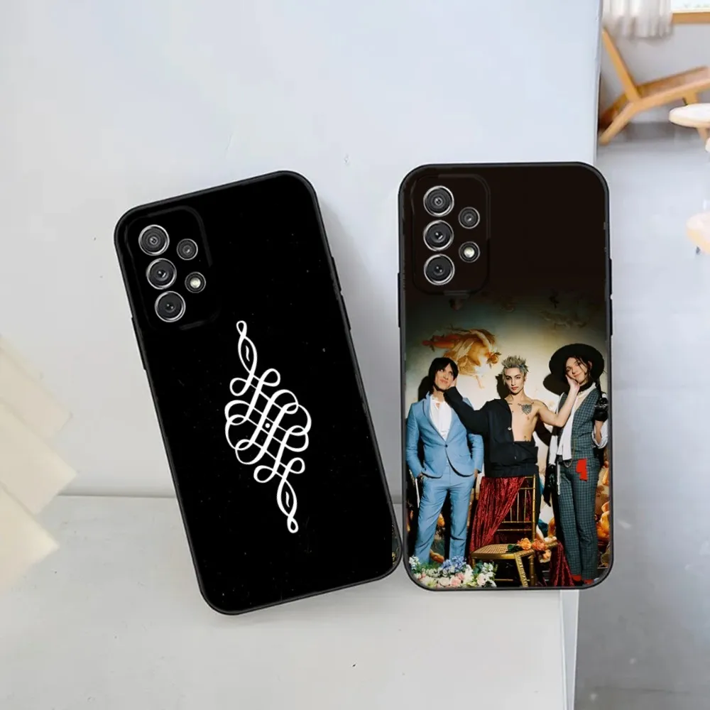 Чехол для телефона Music P-Palaye Royale для Samsung S21,S22 Ultra,S20,S30 plus,S22 plus,S23,S30, Ультратонкий силиконовый чехол