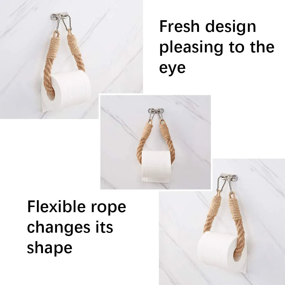 Rope Toilet Paper Holder
