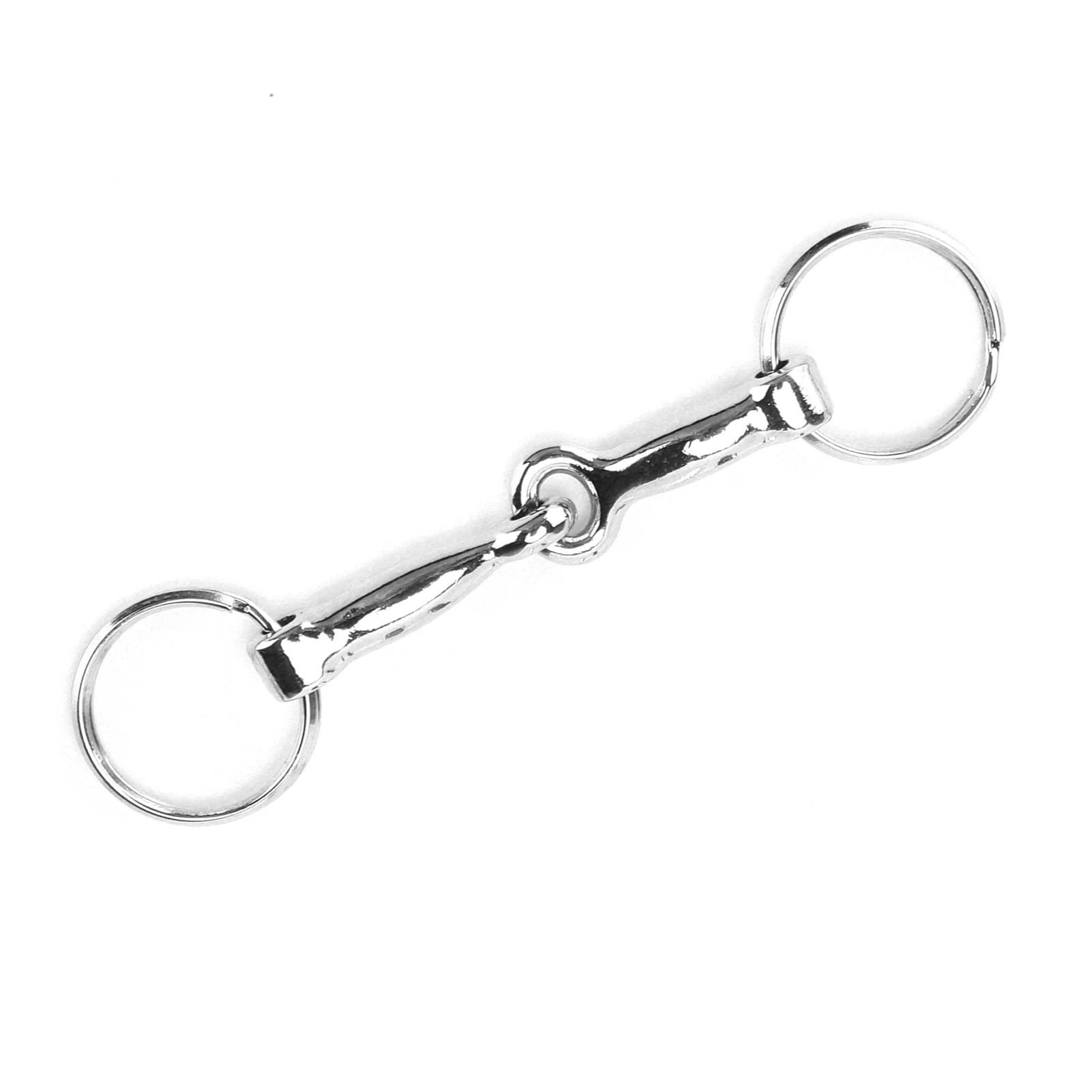 Snaffle Bits Keychain Zinc Alloy Pelham Keychain Single Connector Horse Bit Key Knot Snaffle Bits Keychain Horse Bits Keychain 6