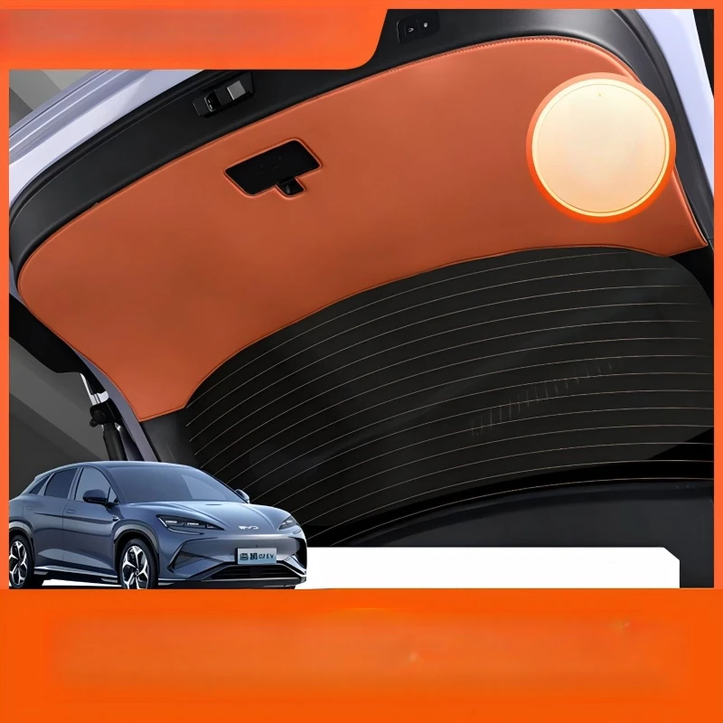 For BYD Sealion 7 Car Styling Tailgate Protection Sticker Trunk Protection Pad Anti Kick Mat Auto Modified Accessories