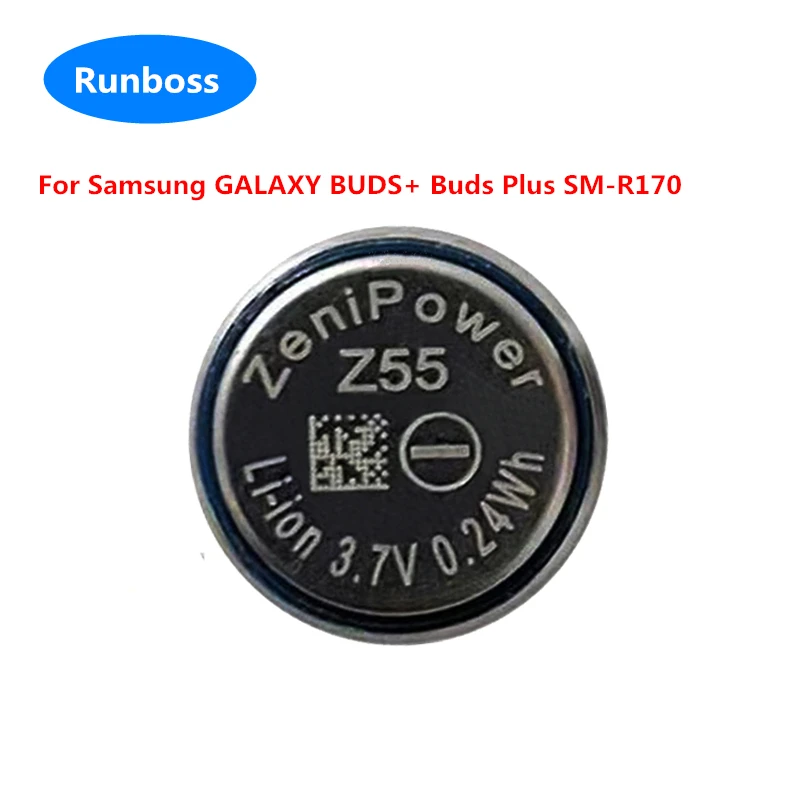 

New 1-2PCS 3.7V 95mAh Headset Battery For Samsung GALAXY BUDS+ Buds Plus SM-R170 Earphone