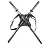 Deadpool Marvel Movies Comics Peripheral Weapons Super Hero Wooden cool Safety Samurai Sword Model for Cosplay Gifts collections 5