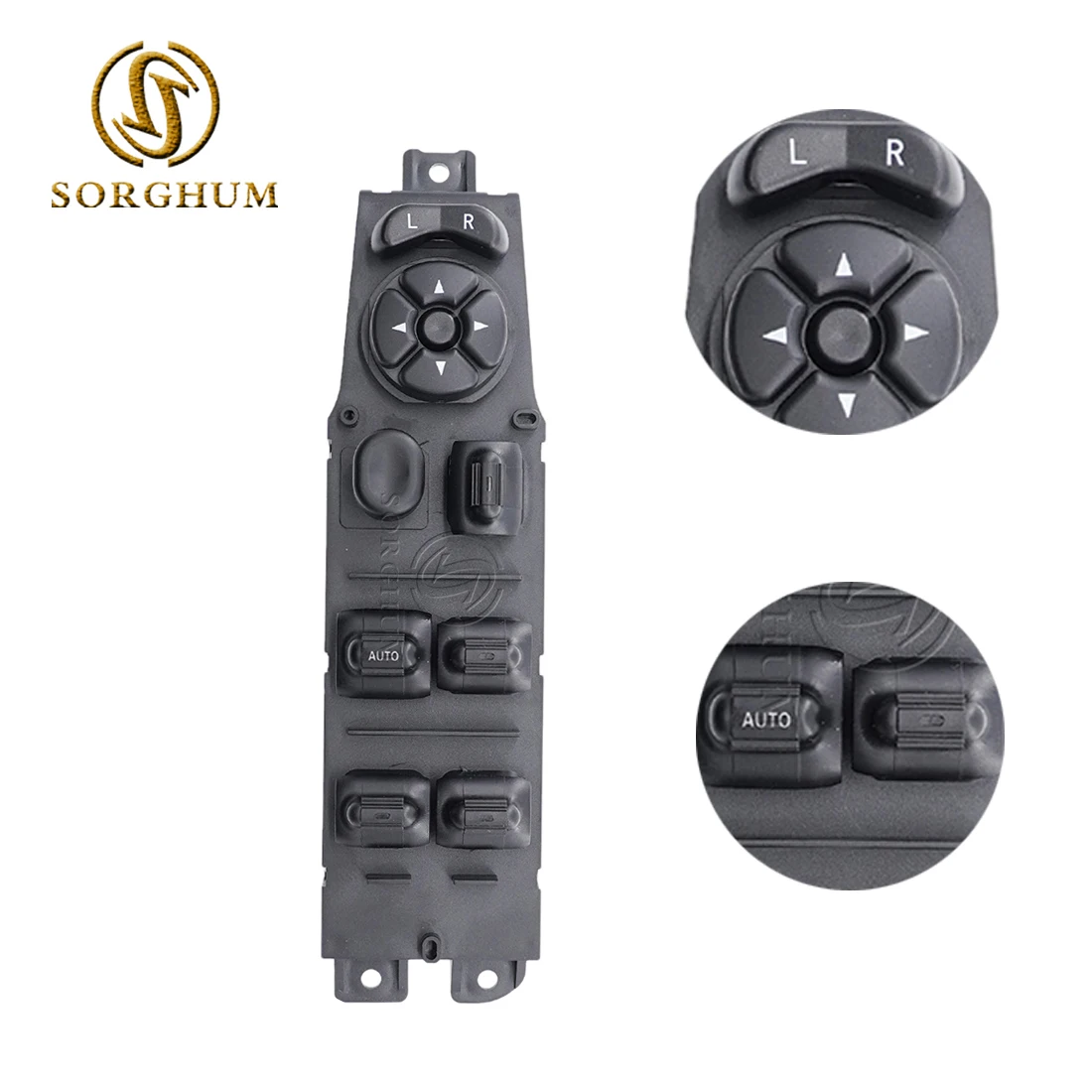 SORGHUM For Jeep Cherokee 1997 1998 1999 -2001 Electric Window Master Control Switch XJ Series Left 4 Door 56009449AC 68171681AA