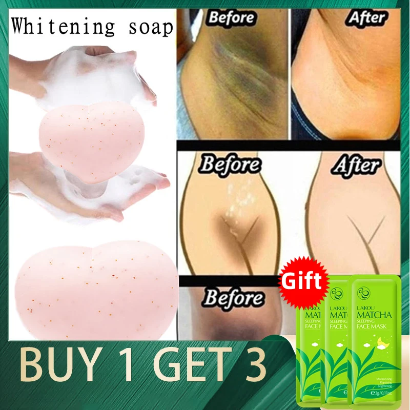 

Sdotter Organic Natural Whitening Soap Lady Peach Scented Feminine Intimate Whitening Body Soaps With Gifts Women Body Care Whol