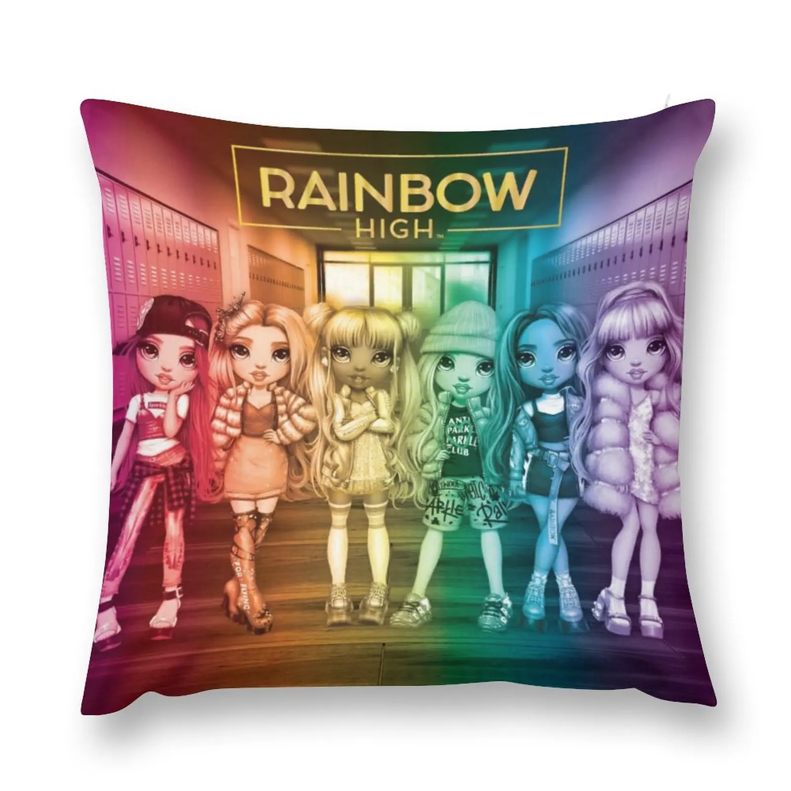 

Декоративные подушки Rainbow High group, рождественские наволочки для подушек