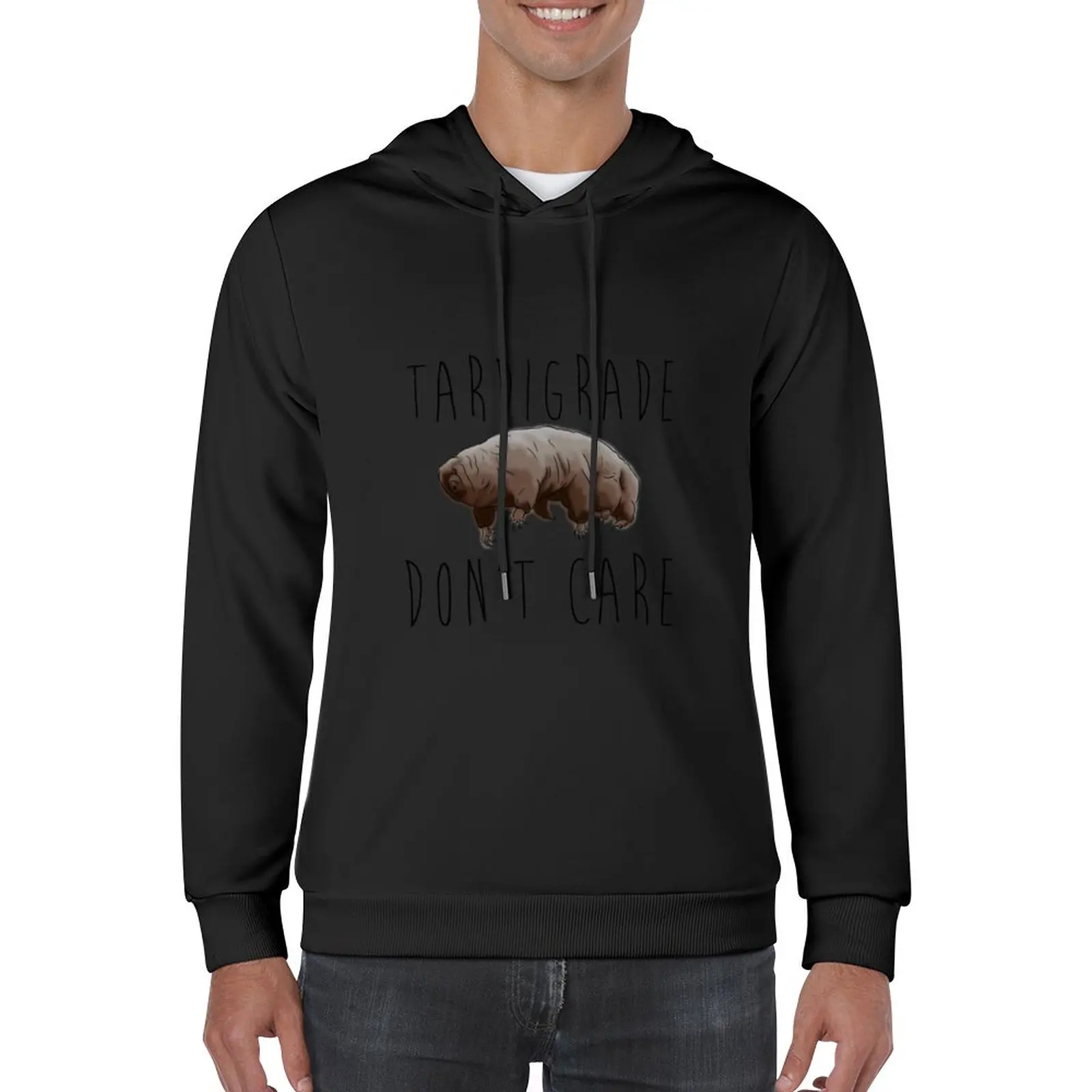 

New Tardigrade Don't Care! Pullover Hoodie men wear blouse japanese hoodie