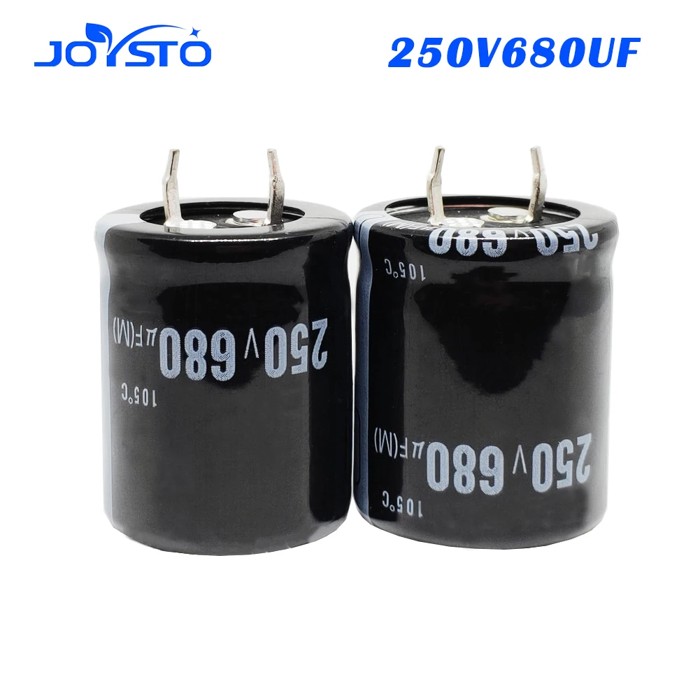 Condensador Electrolítico De Aluminio 680uF 450V - 35x50 Mm, Para Fuentes De Alimentación Y Electrónica
