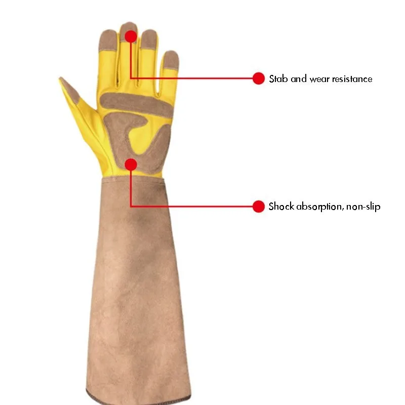 Durable Long Gardening Gloves Rose Pruning Thorn Proof Garden Gloves With Long Forearm Protection Gauntlets Unisex In Stock 3