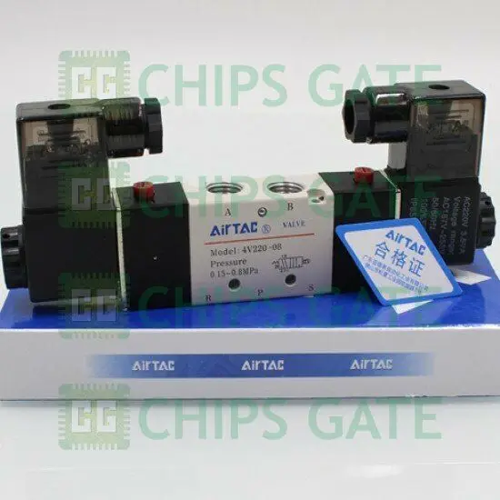 

1 шт. Новый 4V220-08 DC24V AIRTAC Быстрая доставка