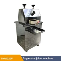 Electric Sugarcane Machine Desktop Vertical Commercial Battery Juicer Stainless Steel Risk Equipment 1