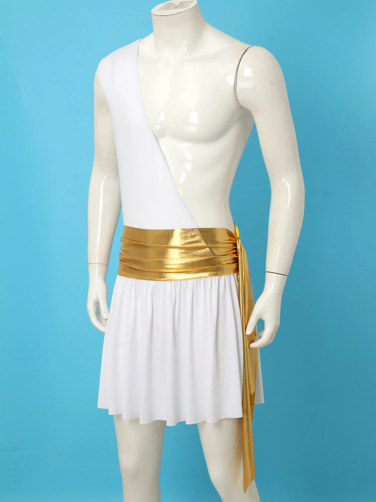 Mens Mr Toga Costume Ancient Greek God Toga Gladiator Cosplay