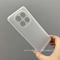 Matte transparent