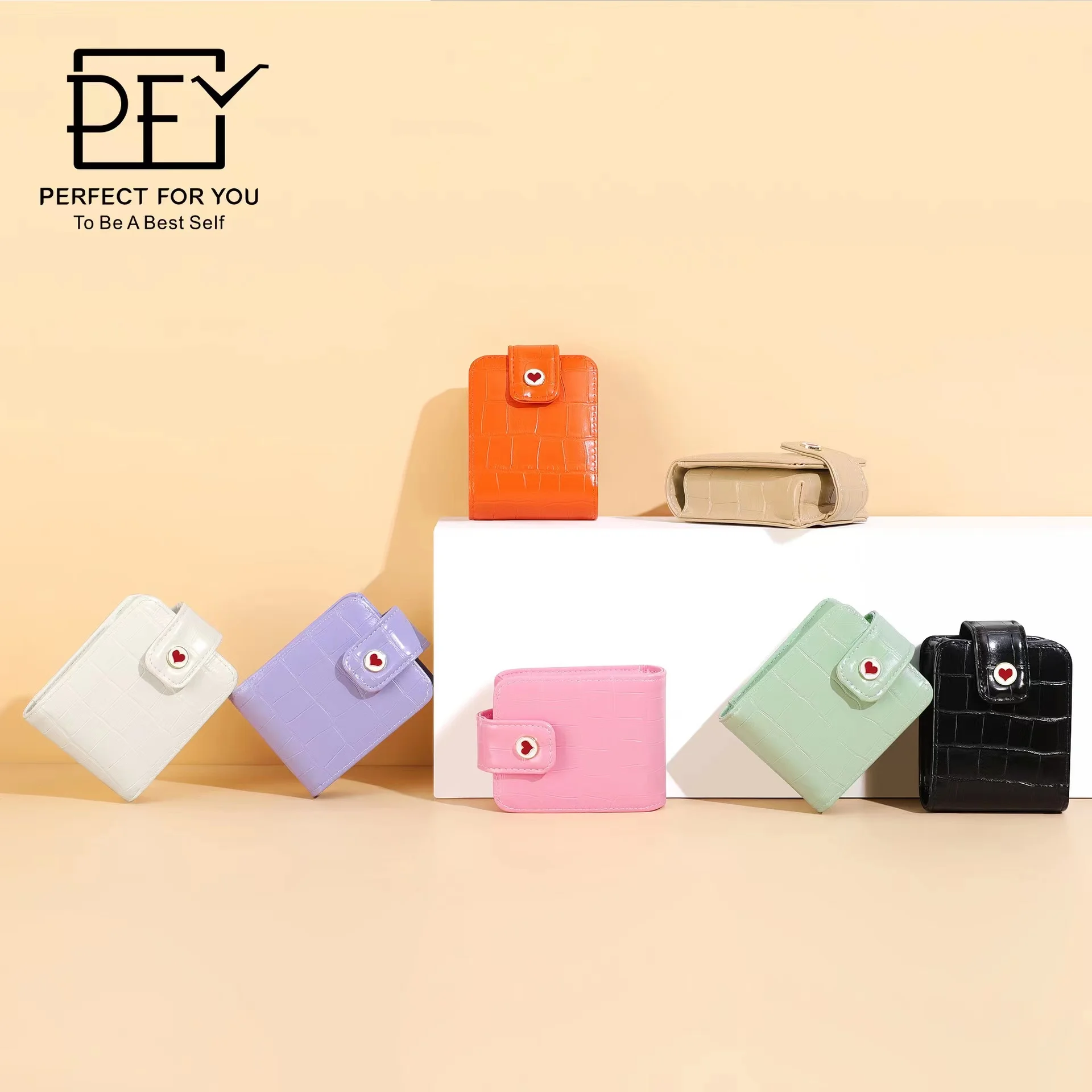 Portable portable cosmetic bag ladies fashion ideas with makeup mirror red envelopes
