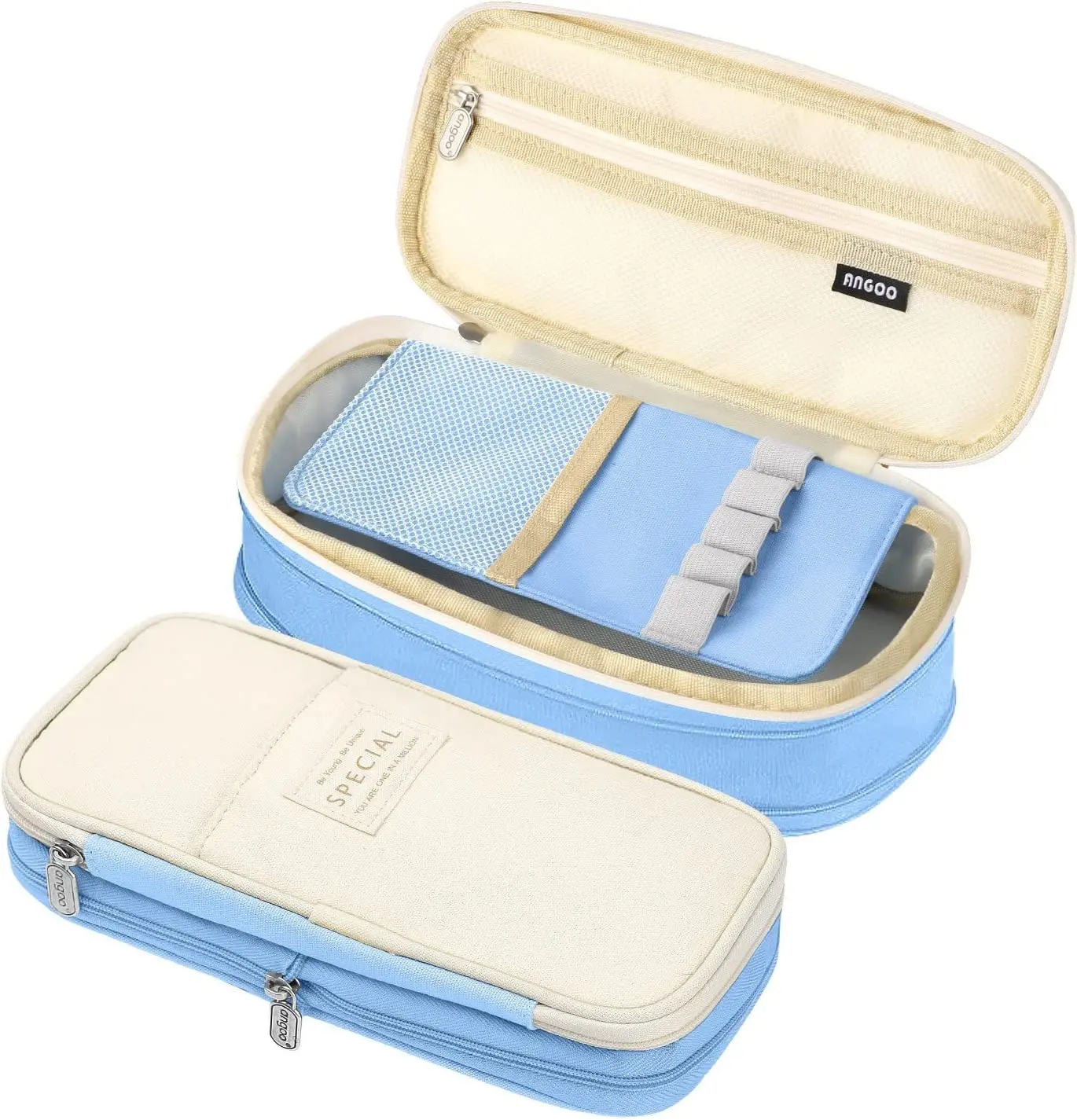 

Large Pencil Case Pencil Pouch Can Expand Pencil Bag Big Capacity Pencil Bag Large Storage Pouch Pencil Case