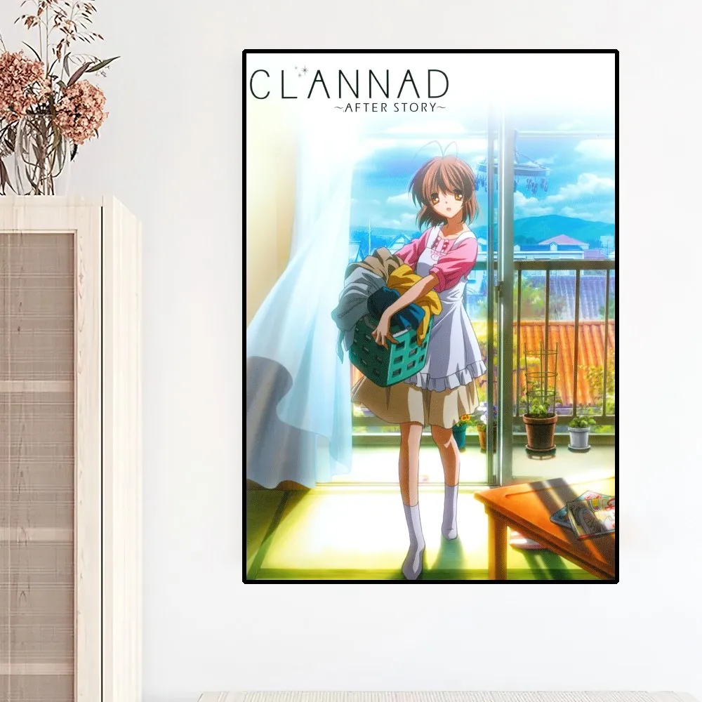 Clannad Classic Japanese Anime Art Print Poster Manga Cartoon Canvas  Painting Home Wall Decor Stickers - AliExpress