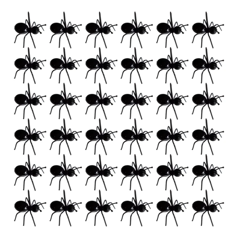 Plastic Ants Picks 36PCS Plastic Ants Picks Plastic Texture for Creative Party Table Setting