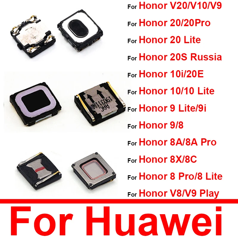 Динамик для Huawei Honor Note View 20 V20 V10 10i 10 V9 9i 9 8A 8X 8C 8 V8 Lite Pro Play Запасные части динамика |