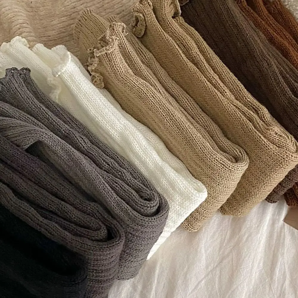 Description Picture 5 of itemNew Knitting Children Leg Warmers Cute Sweet Lolitas Knitted Socks Boot Warmers Autumn Winter