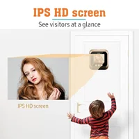 Video Doorbell Door Viewer Camera Door Peephole Door Camera Doorbell with Wireless Monitor Live Night Vision for Home Office - Image 3