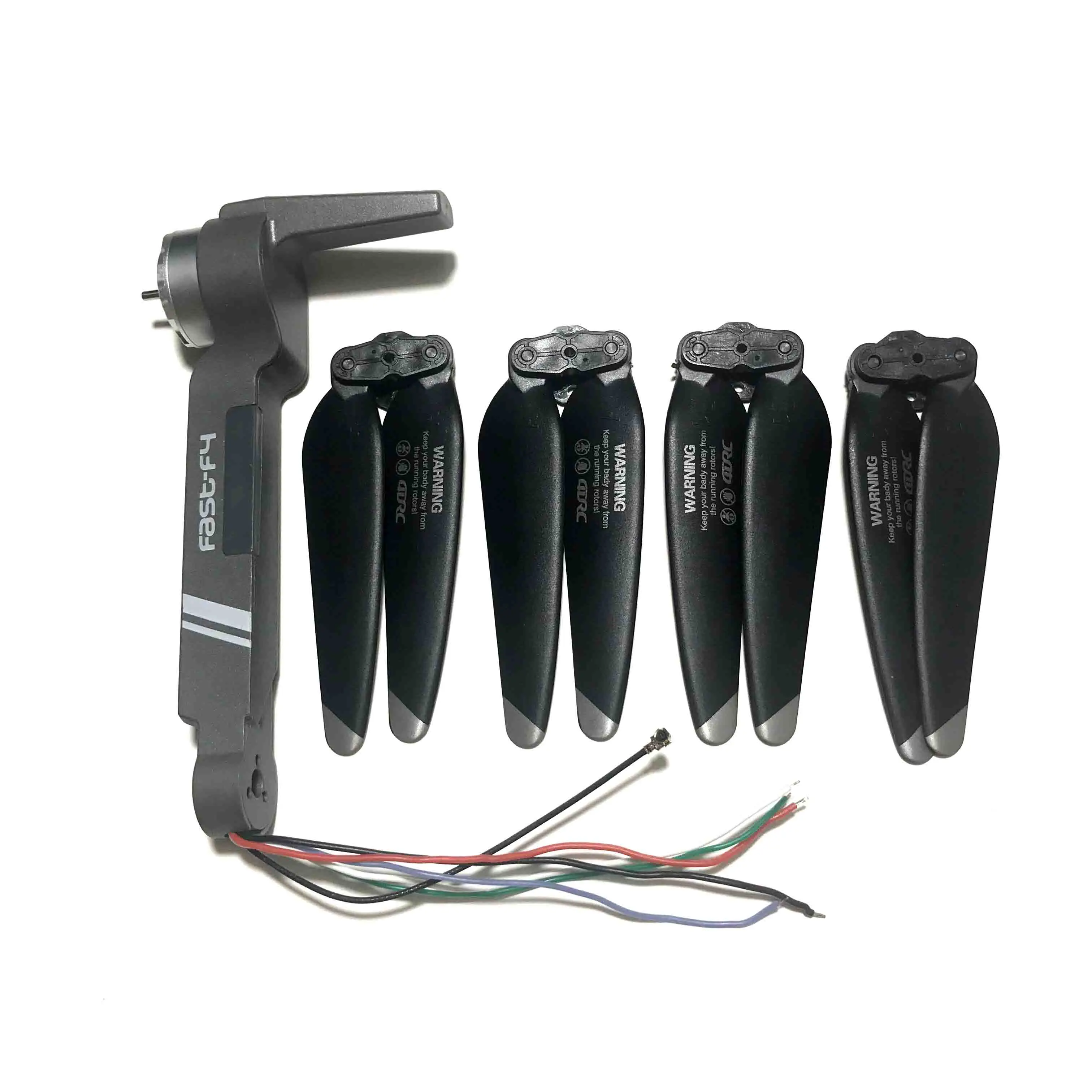 4DRC Fast F4 GPS Drone Original Spare Parts Propeller Blade Wings Motor Arm Front Rear Arm with