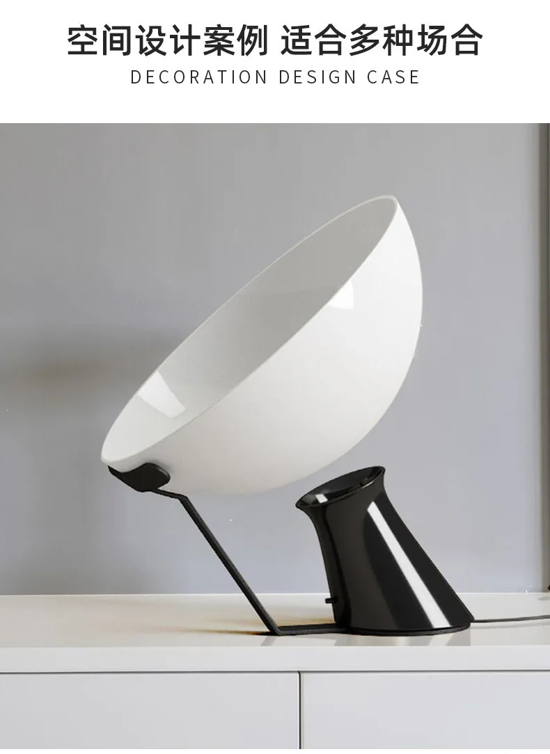Italienische tisch lampe designer aida lampe kreative desktop einzigartige lampe wohnzimmer küchen insel beleuchtung schlafzimmer nachttisch lampen – Detail 8