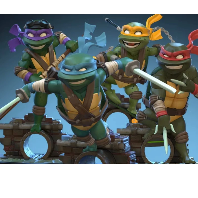 

QMx rafel Donatello Leonardo подростковые мутанты ниндзя черепахи Q-Fig отличный подарок для коллекционеров