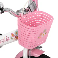JOYSTAR Little Daisy Vélo pour enfants pour filles de 2 à 7 ans, vélos avec siège de vélo de poupée et banderoles, vélos avec drapeau et plaque d'immatriculation 4