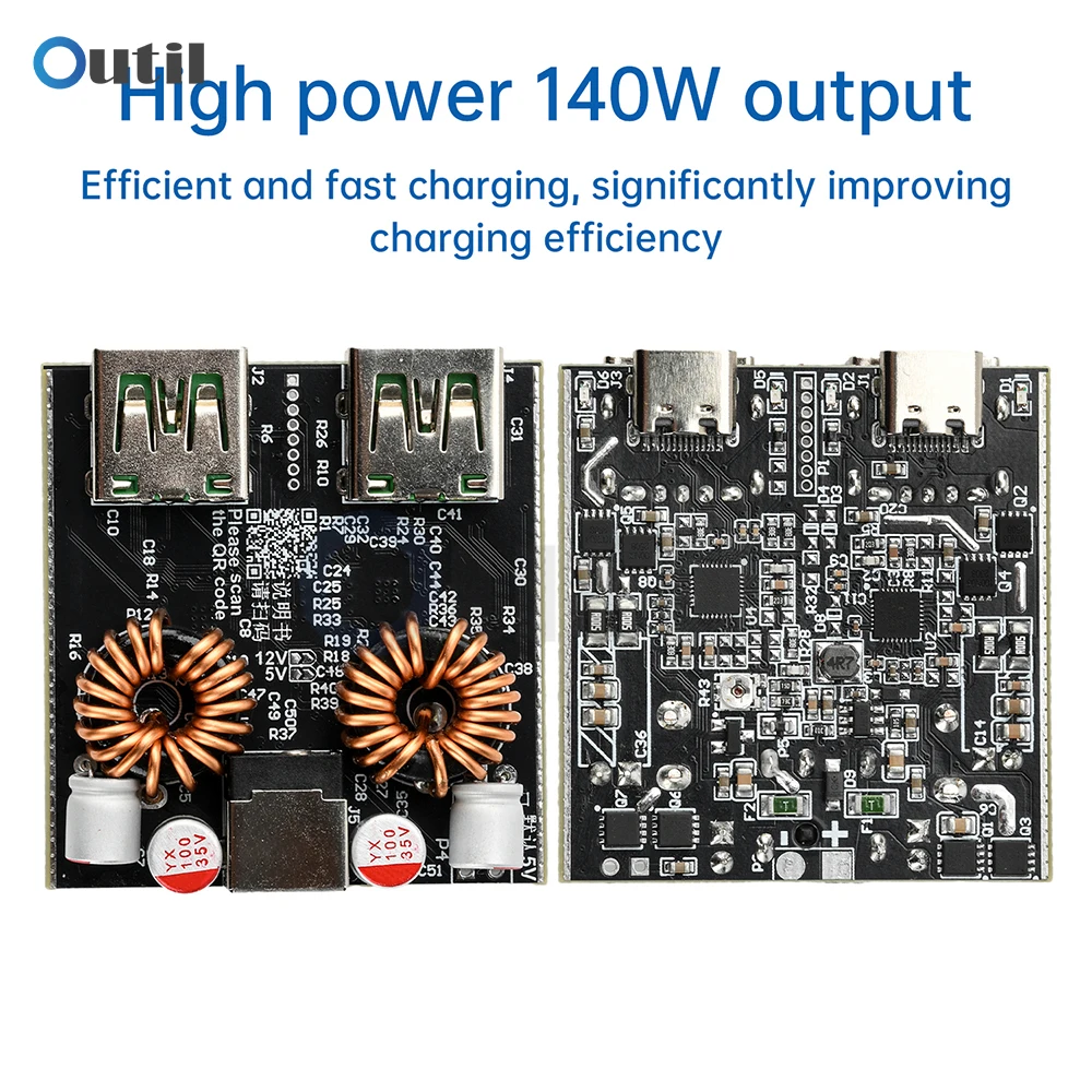 Modulo di ricarica desktop da 140 W Power Desktop Tecnologia Modulo di ricarica desktop da 140 W Power Desktop Tecnologia