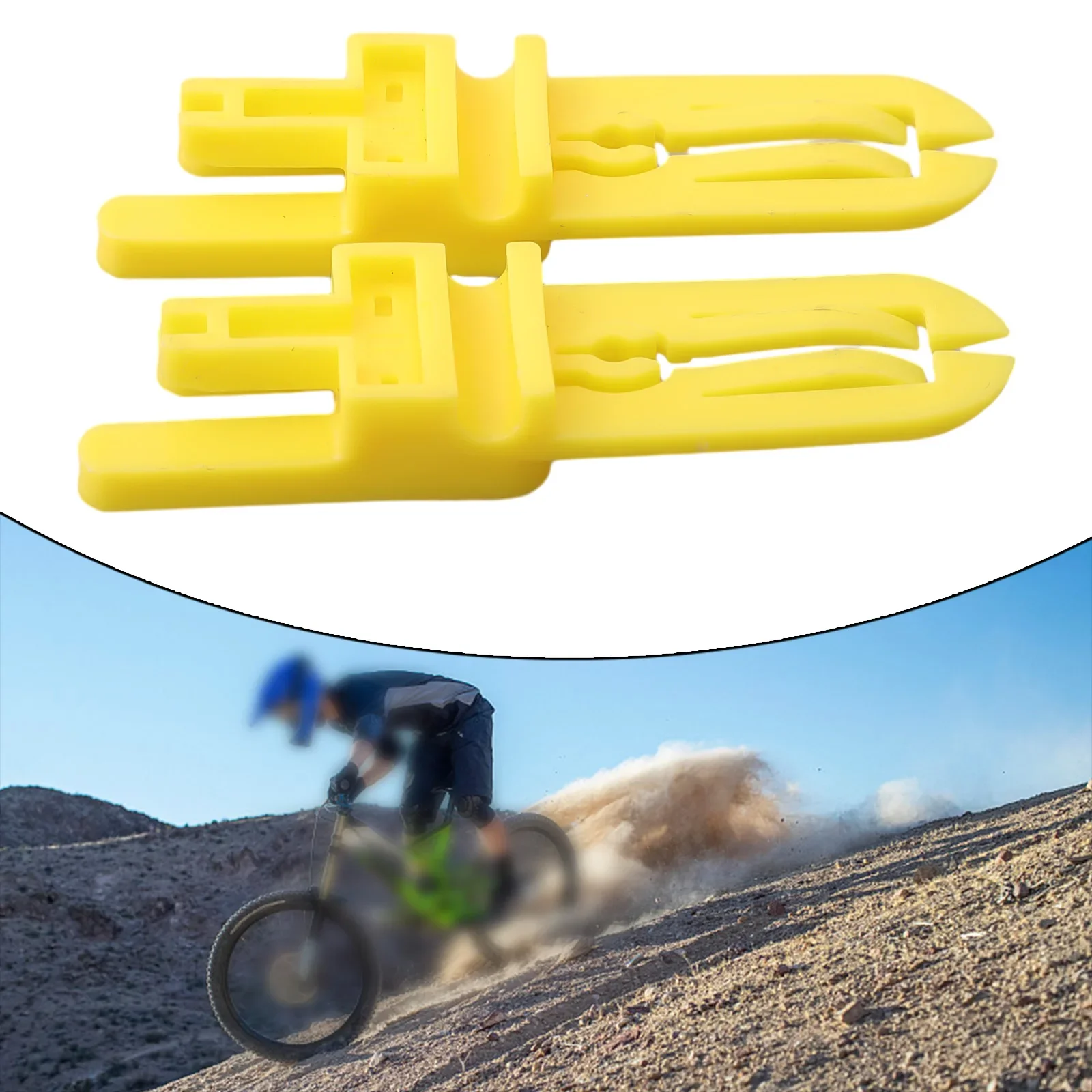

2pcs Bicycle Brake Pads Spacers ABS Brake Pads For Bicycle Caliper Transport Bleed Blocks Bicycle Components