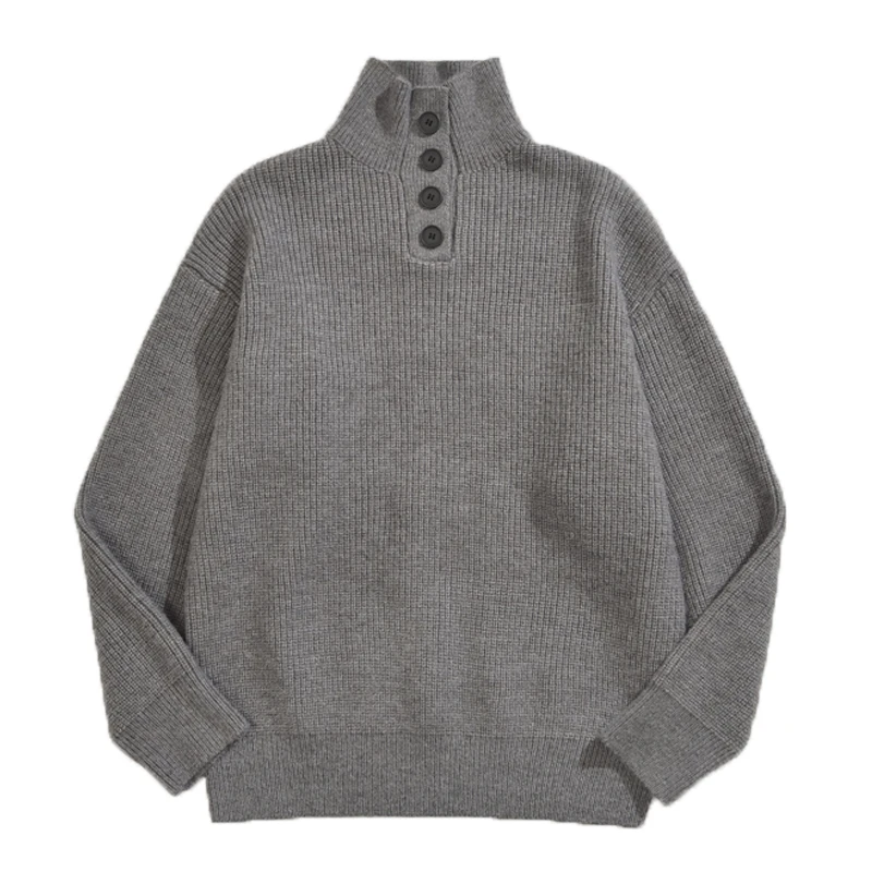 

Streetwear Men's Clothing Sweater For Men Pullovers Men's Sweat-shirt Knit Spring Autumn Fashion Casual Hombre Warm Solid Male