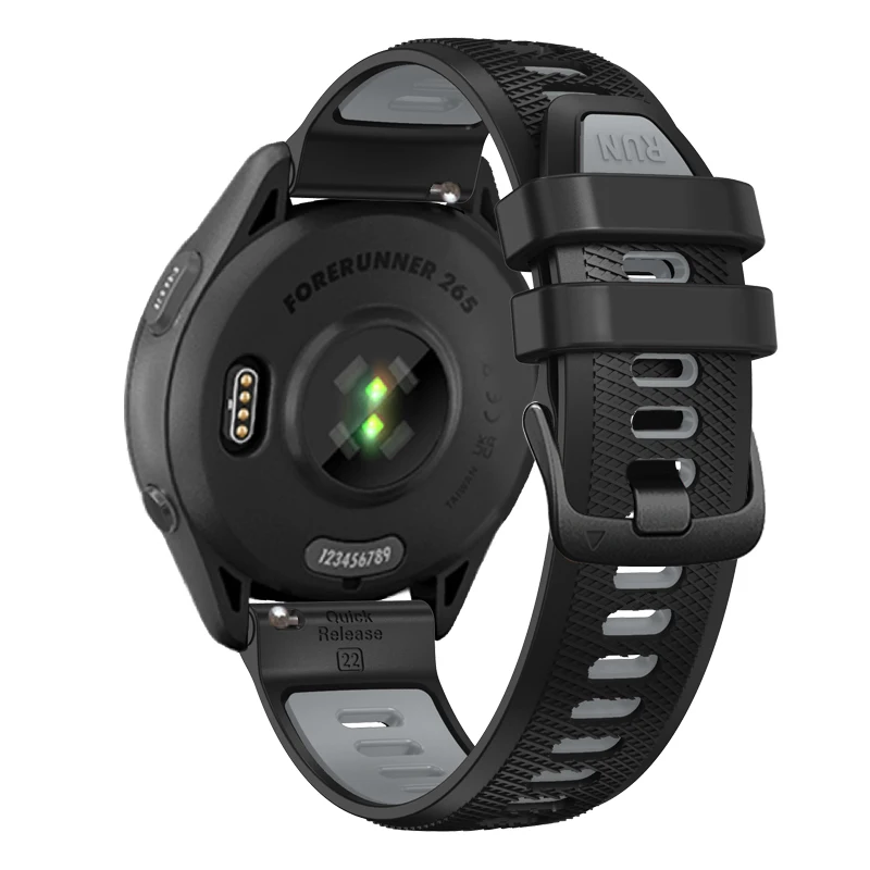 Silicone Strap Band for 22mm Watches - Durable & Stylish Wristband Accessories