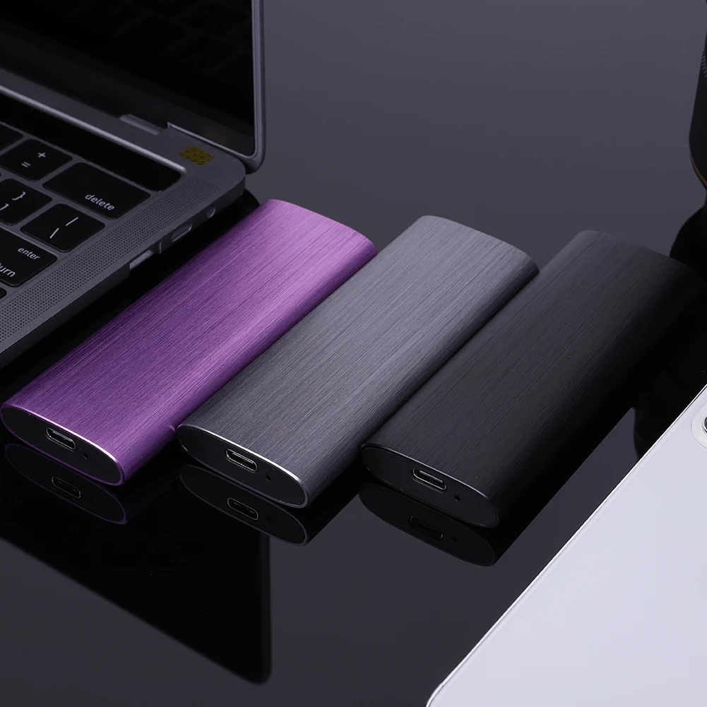 솔리드 스테이트 드라이브 외장 인클로저 지지대 UASP, 2230, 2242, 2260/2280, M.2 SSD용, USB3.1 C타입-M.2 NGFF SSD 인클로저, 10Gbps