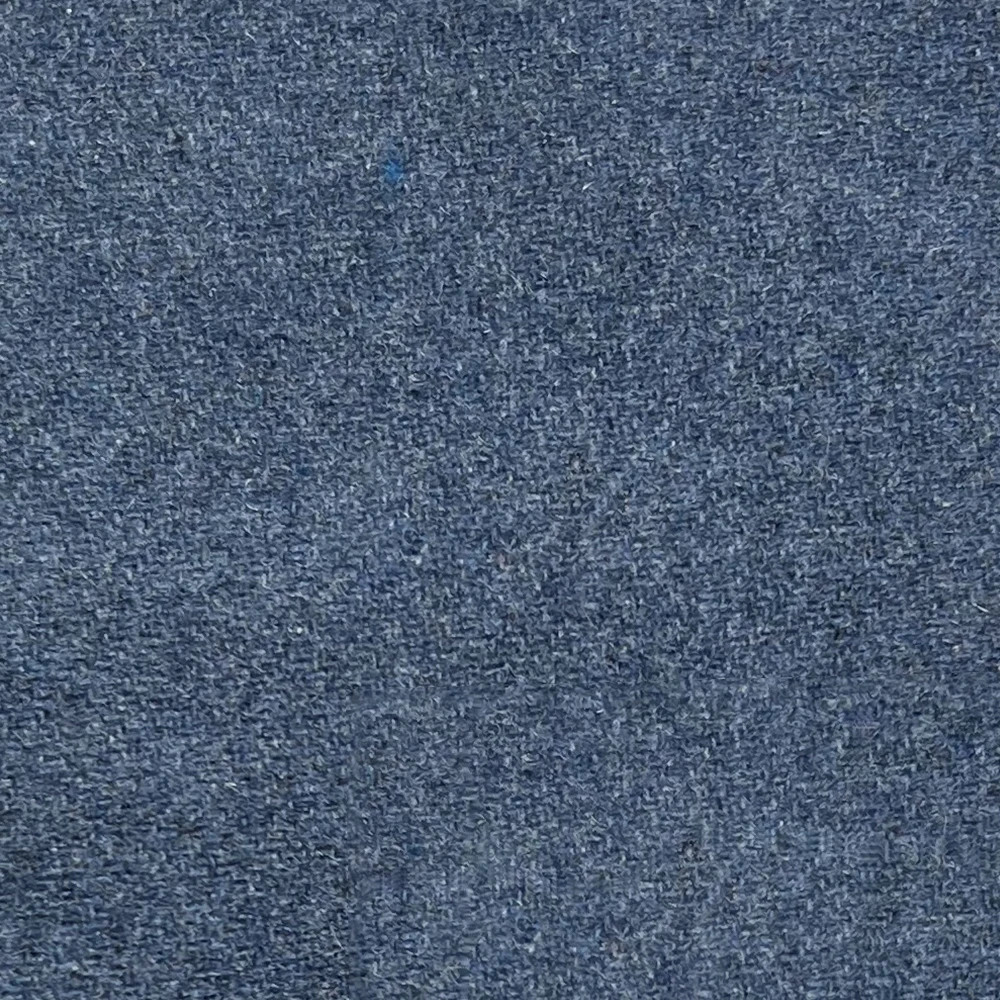 Gorgeous Slim Blue Grey Flannel Suits For Men Custom Made Men Blue Suit Warm Fashion Style Business Suits With Ticket Pocket