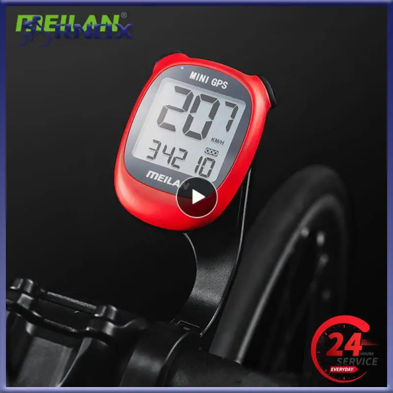 

Meilan M3 MINI M2 Овальный GPS велосипедный компьютер GPS Спидометр Скорость высота DST время езды беспроводной красный Молодежный