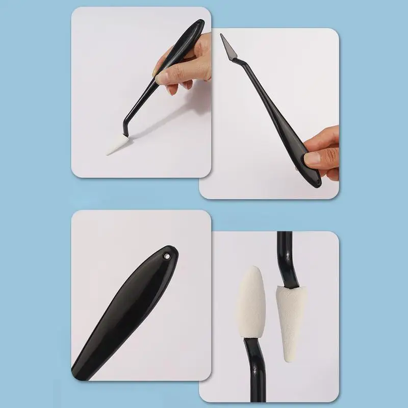 Sketch Drawing Tools Paper Art Blending Stumps Multipurpose Ergonomic Sketch Wipe Scrapers Rub Sponge For Artist Charcoal sketch drawing tools