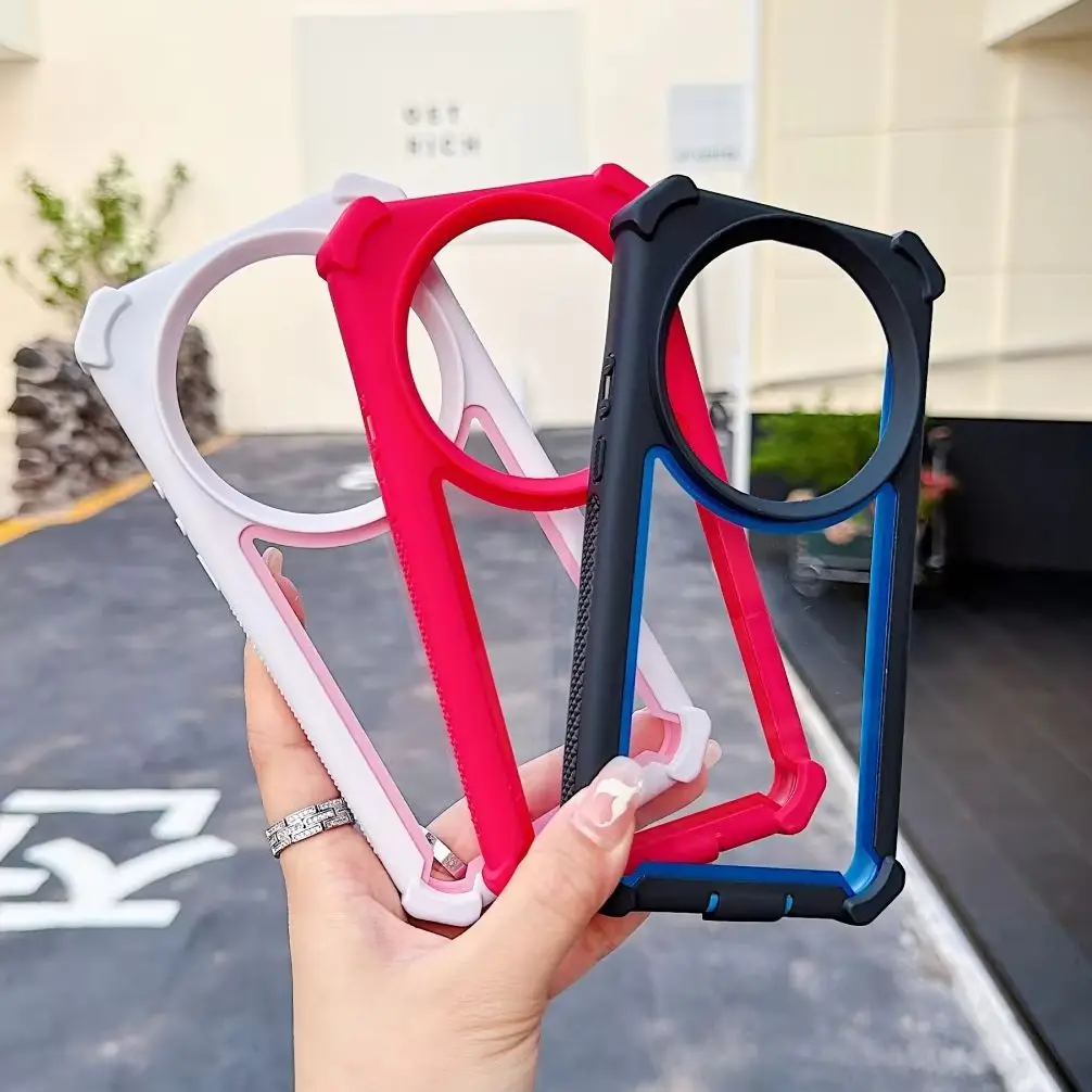 Heavy Duty Dual Layer Anti-Drop Transparent Phone Case