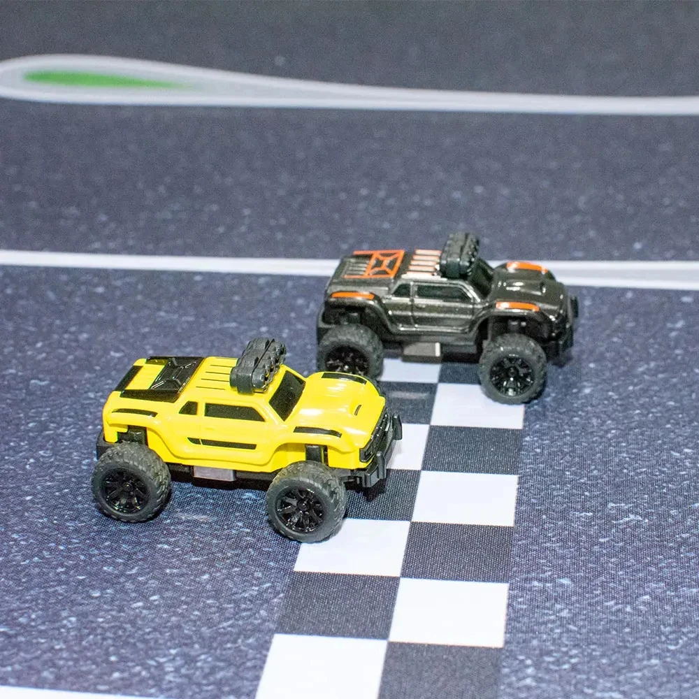 Turbo Racing 1:76 C81 C82 RC MINI Truck Car Monster Truck With Cool Lights Buggy RC Model Car Desktop Toy Gift 6