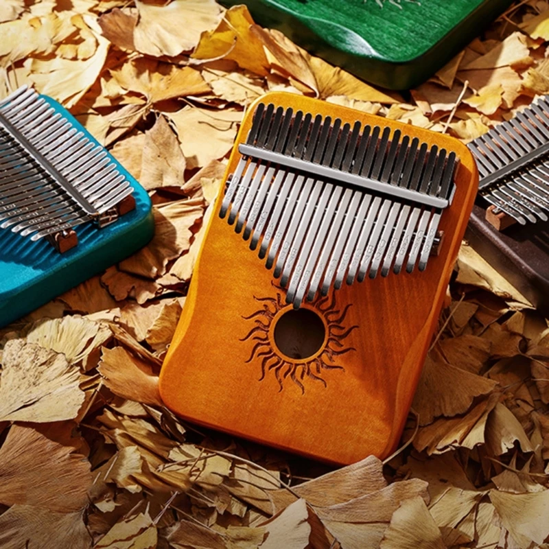 Portable Small Thumb Piano 17/21 Keys Thumb Piano Musical Instrument
