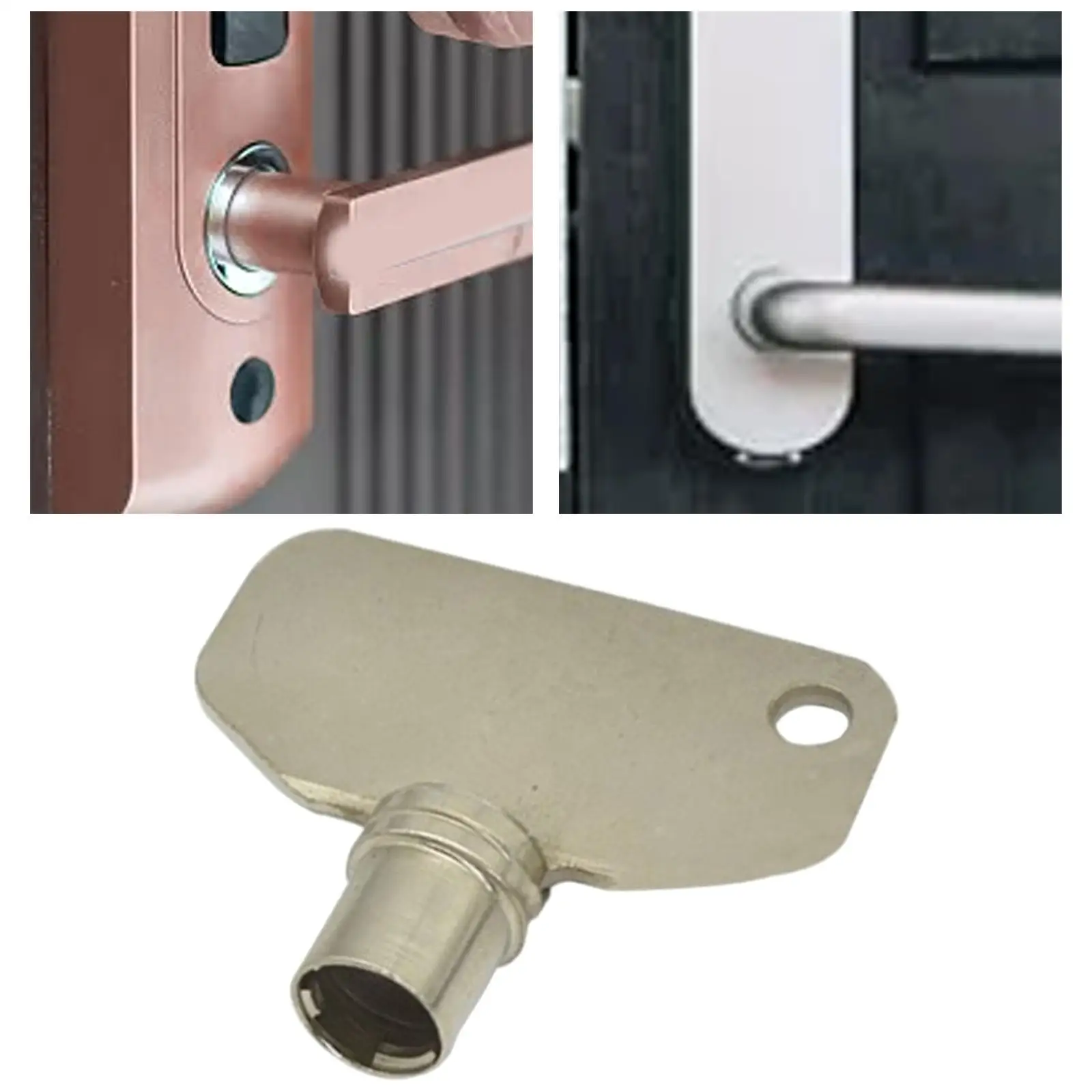 Barrel Key Tubular Key Hollow E3-5-1526-75 for RV Motorhome Zinc Finish Baggage Door Hardware Locking Devices