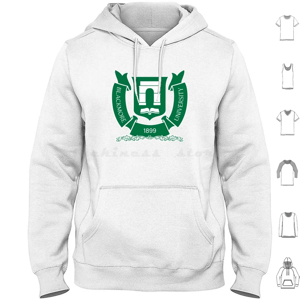 Blackmore University Logo Felpe Con Cappuccio Manica Lunga Blackmore University Scream Scream 6 Scream Vi Scream Nyc Ghost Face