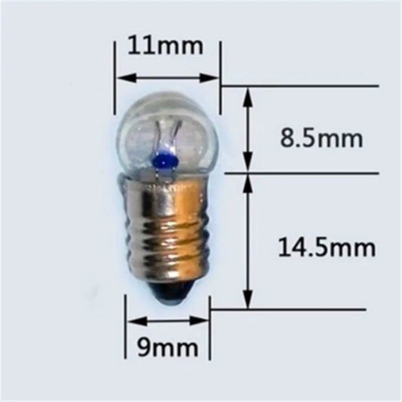 Portalampade E10 con attacco a vite per lampade a LED, piccolo portalampada con attacco per filo, per esperimenti, circuiti e test domestici, 10 pezzi | Leroy Merlin