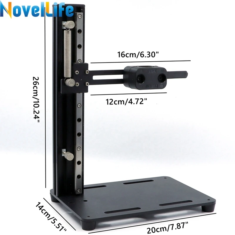 Vertical Heat Set Insert Tool Pressing Machine Hot Melt Brass Knurled Nut Embedded Insertion Soldering Iron for 3D Printed Parts