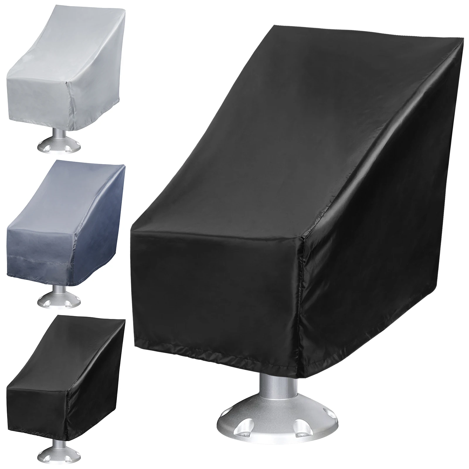 Chair Seat Cover Boat Seat Cover Waterproof Oxford Cloth Boat Seat Protective Covers Heavy-Duty Pontoon Chair Protective Covers Foldable Pontoon