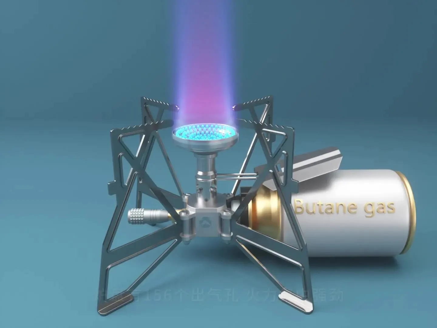 CAMPINGMOON XD-3-NE فراشة موقد التخييم في الهواء الطلق التنزه يندبروف موقد غاز المحمولة أضعاف كفاءة الطبخ اكسسوارات أداة