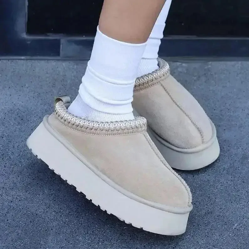 ביצים קלאסיות - מגף פלטפורמה מיני אולטרה אוסטרליה טסמן מעצב מגפיים מאט סנדלים סוודה נוחות מגפיים לחורף ללא קופסה